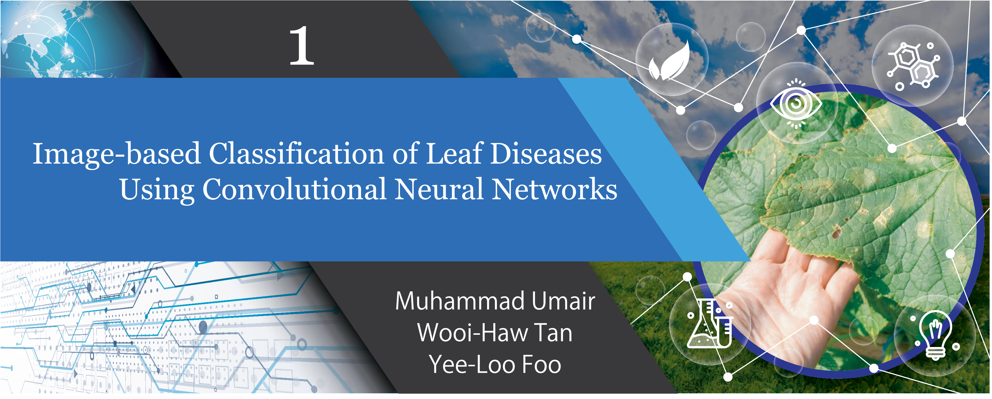 Special Section on 1. Image-based Classification of Leaf Diseases Using Convolutional Neural Networks Muhammad Umair Wooi-Haw Tan Yee-Loo Foo