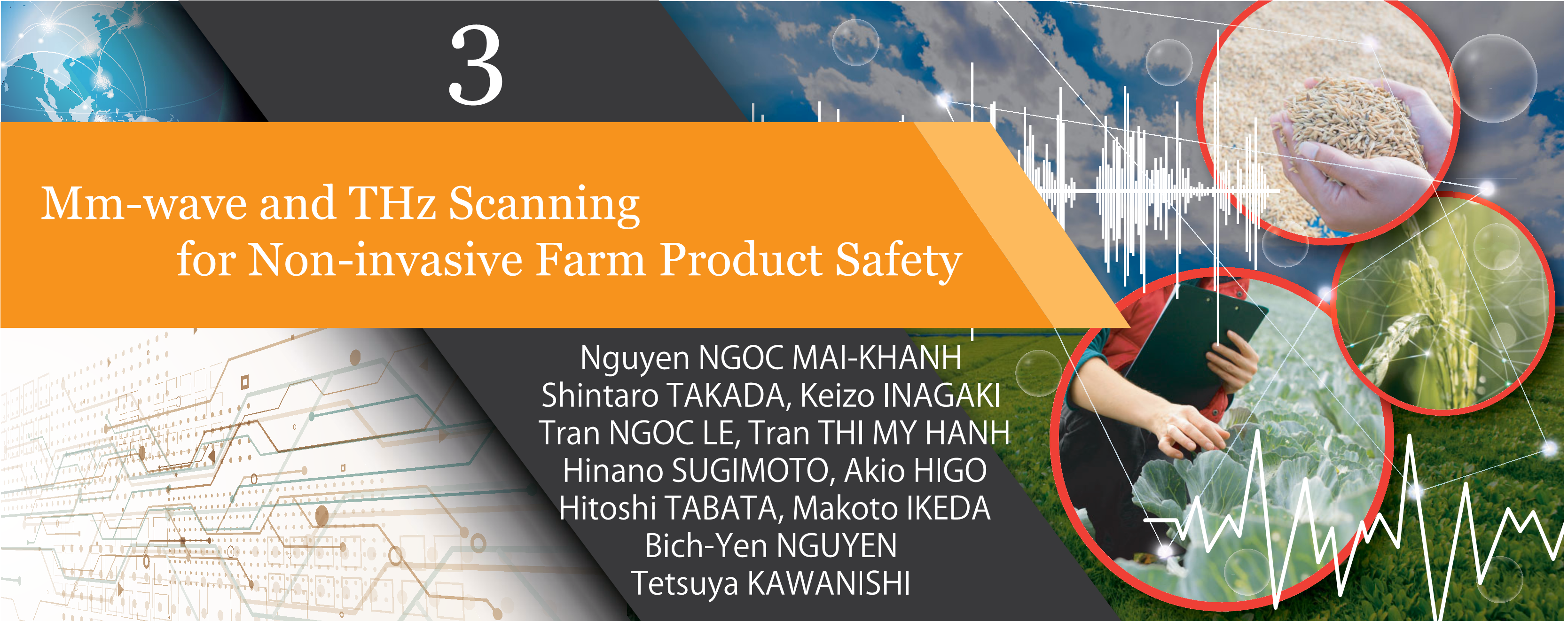 Special Section on 3. Mm-wave and THz Scanning for Non-invasive Farm Product Safety Nguyen NGOC MAI-KHANH Shintaro TAKADA Keizo INAGAKI Tran NGOC LE Tran THI MY HANH Hinano SUGIMOTO Akio HIGO Hitoshi TABATA Makoto IKEDA Bich-Yen NGUYEN Tetsuya KAWANISHI